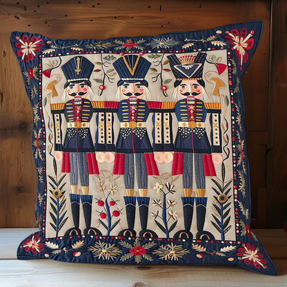 Nutcracker Christmas WP2507044CL Quilt Pillow Case