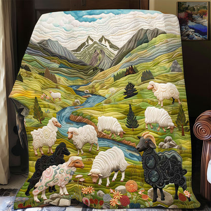 Sheep Valley WP1008021CL Quilt