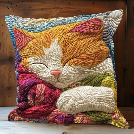 Sleeping Cat WP0108031CL Quilt Pillow Case