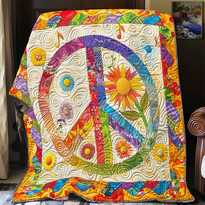 Tripie Hippie Music WP1008029CL Quilt