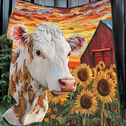 Farm Cow WP0708016CL Quilt