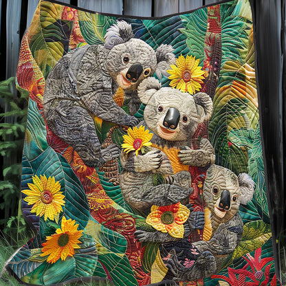 Tropical Koala WP0708034CL Quilt