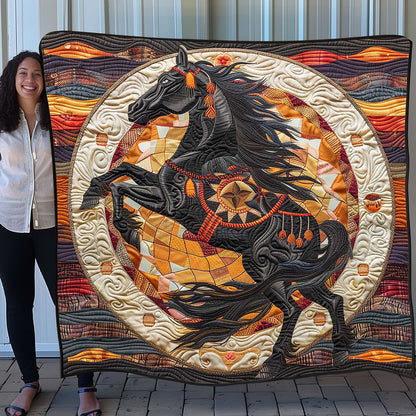 Dreamcatcher Black Horse WP0708015CL Quilt