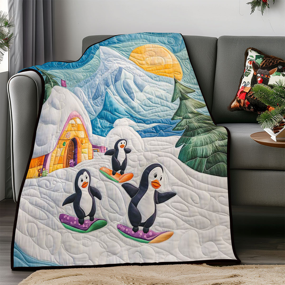 Penguin Snowboarding WP0508026CL Quilt