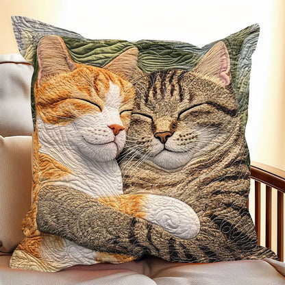 Sleeping Cat WP0608011CL Quilt Pillow Case