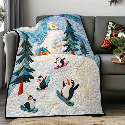 Sliding Penguin WP0508025CL Quilt