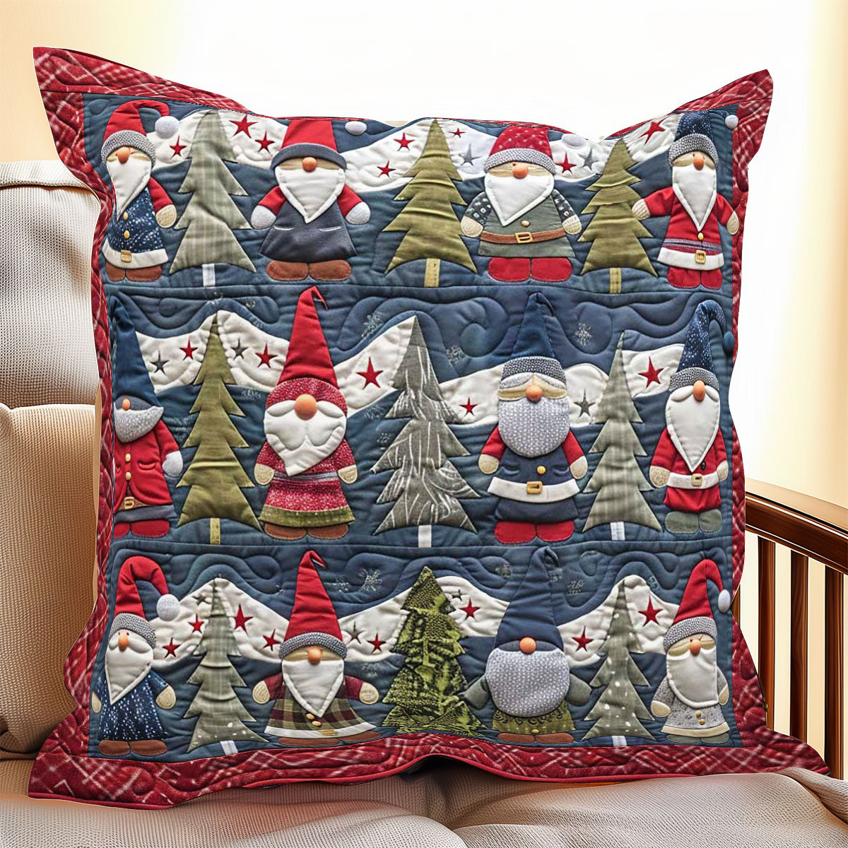 Cheer Genome Christmas WP2907044CL Quilt Pillow Case