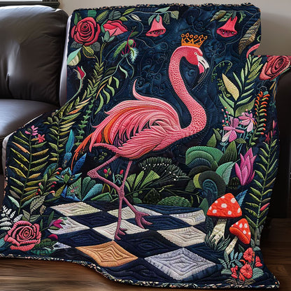 Chess Table Flamingo WP0708012CL Quilt