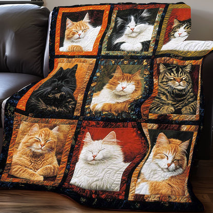 Chilling Cat WP0708014CL Quilt