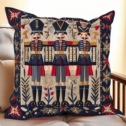 Nutcracker Christmas WP2507044CL Quilt Pillow Case