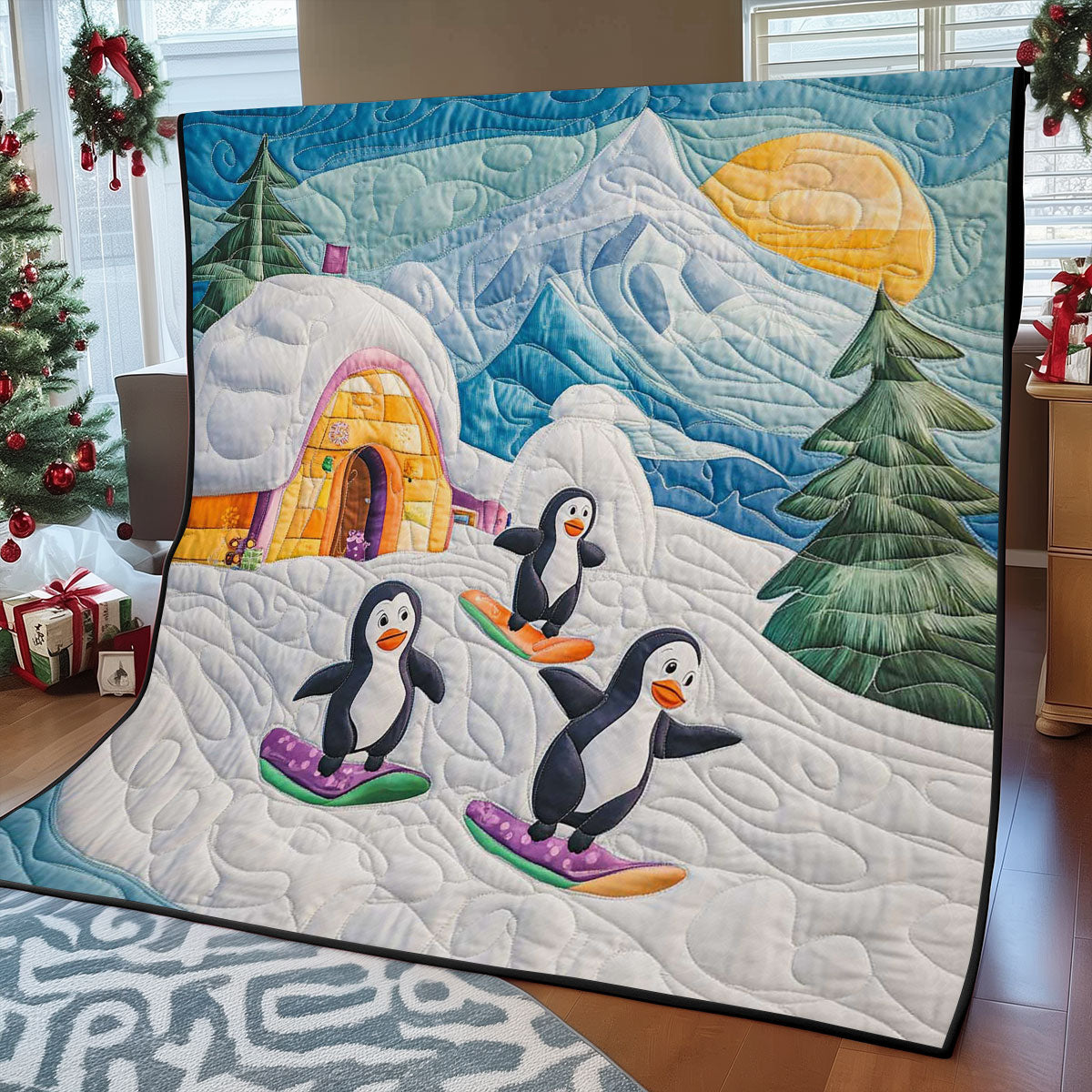 Penguin Snowboarding WP0508026CL Quilt