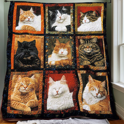 Chilling Cat WP0708014CL Quilt