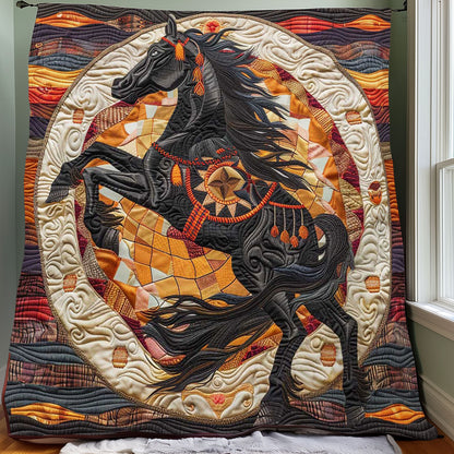 Dreamcatcher Black Horse WP0708015CL Quilt