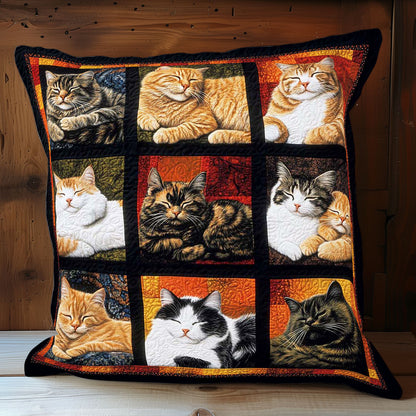 Lying Cat WP0708020CL Quilt Pillow Case