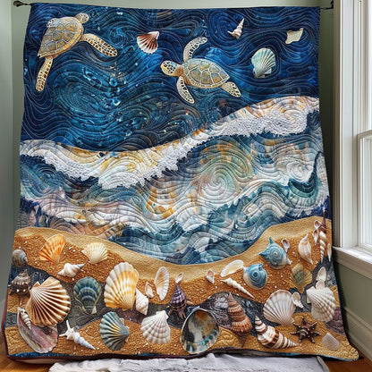 Turtle Ocean WP0708040CL Quilt