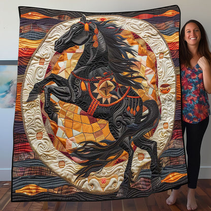 Dreamcatcher Black Horse WP0708015CL Quilt