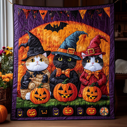 Cat Halloween WT0310001CL Quilt