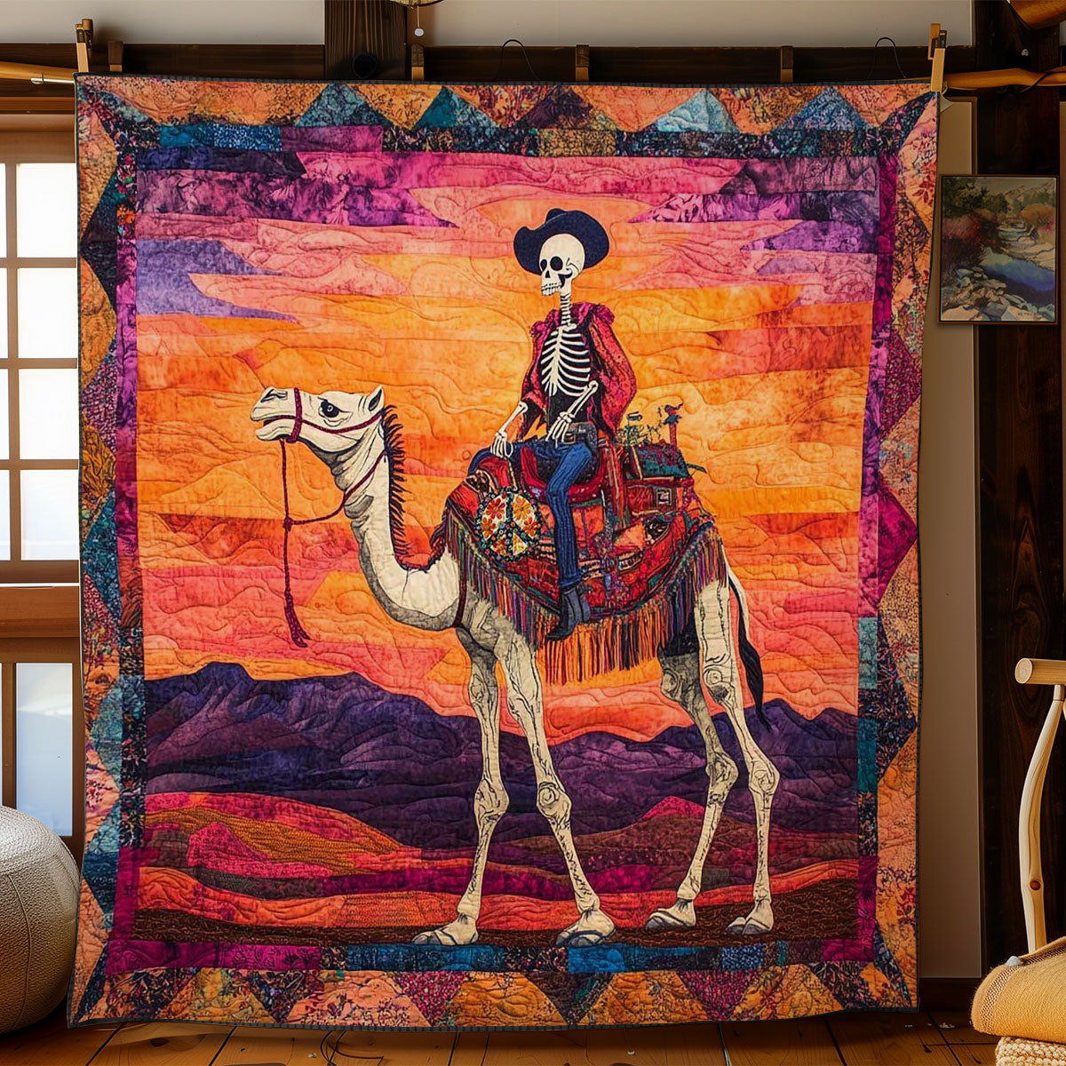 Camel Of The Dead WN0411058CL Quilt