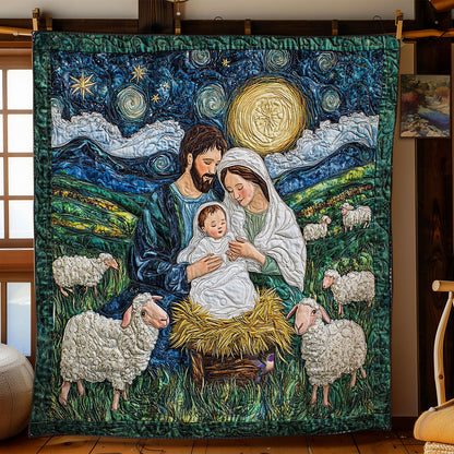 The Holy Family WY1411015CL Quilt