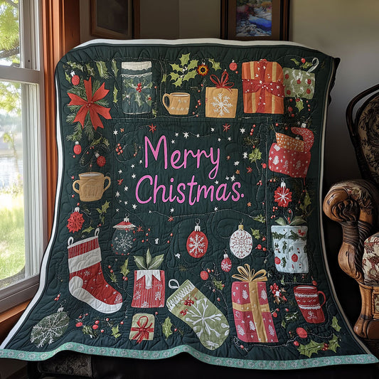 Merry Christmas WT1110022CL Quilt