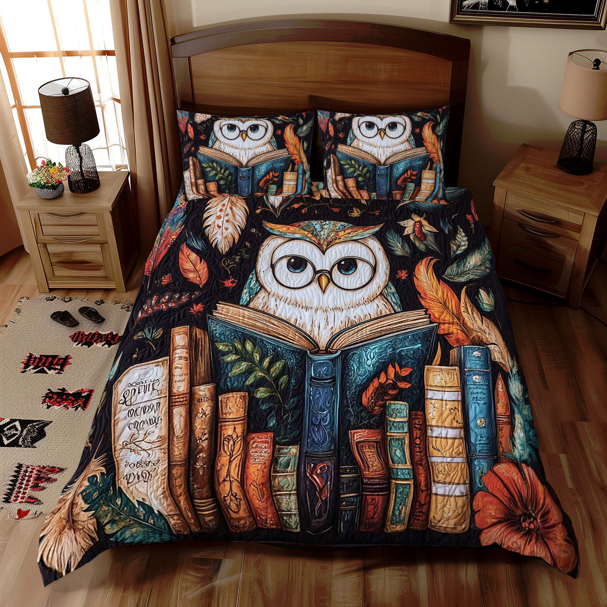 Study Owl WJ0310032CL Duvet Cover Set
