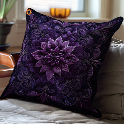 Mystic Purple Flower WY0912078CL Quilt Pillow Case