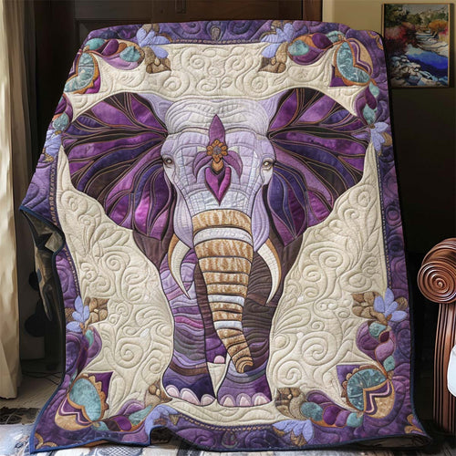 Elephant of Wisdom YR0301014CL Quilt