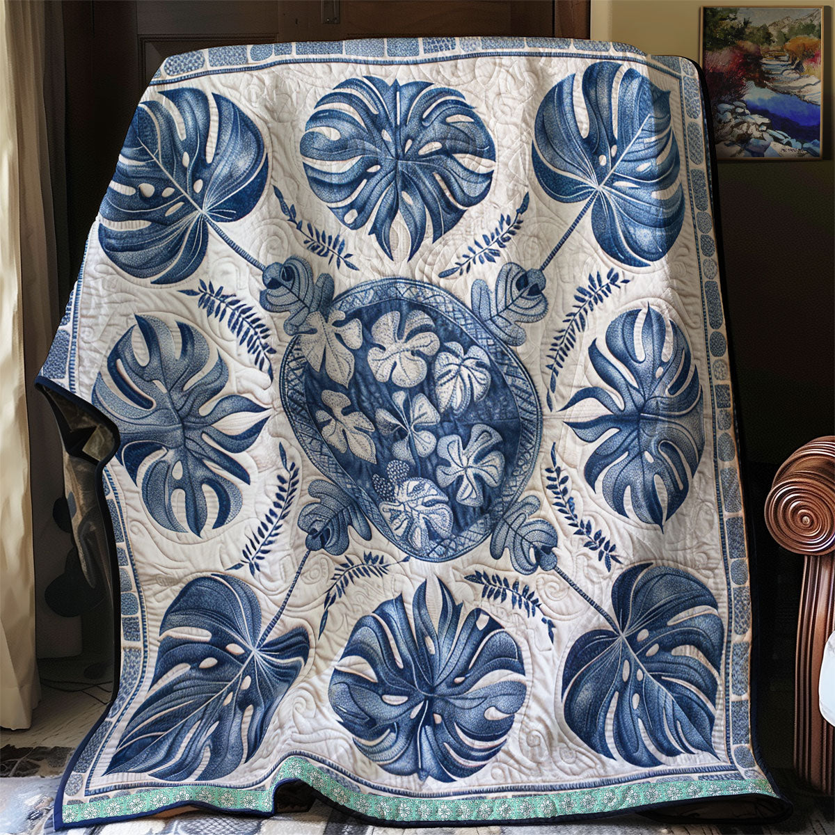 Hawaiian Leaf Dance WN1209086CL Quilt