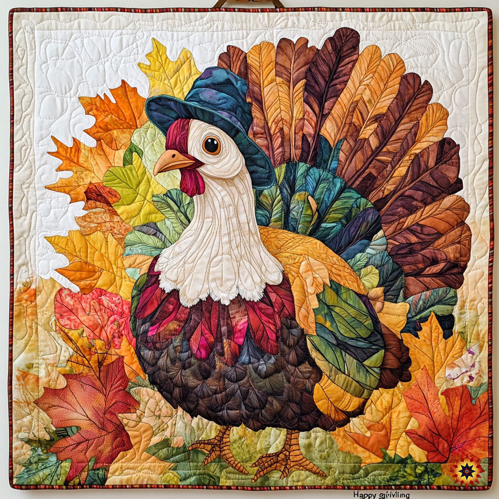 Turkey Thanksgiving WY1811005CL Quilt