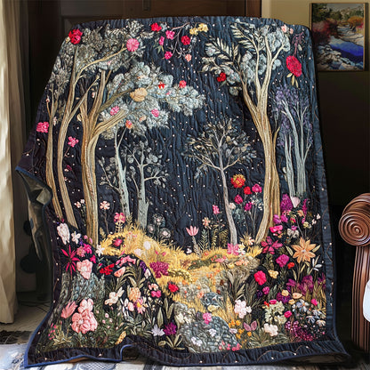 Flower Forest WX2201028CL Quilt