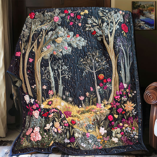Flower Forest WX2201028CL Quilt