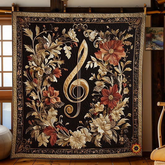 Royal Music Note WY1612023CL Quilt