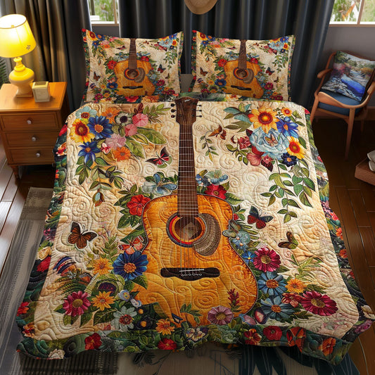 Flower Guitar WJ1109029CL Duvet Cover Set