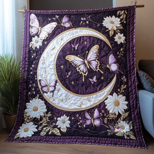 Cresent Elegant Butterfly WP1211005CL Quilt