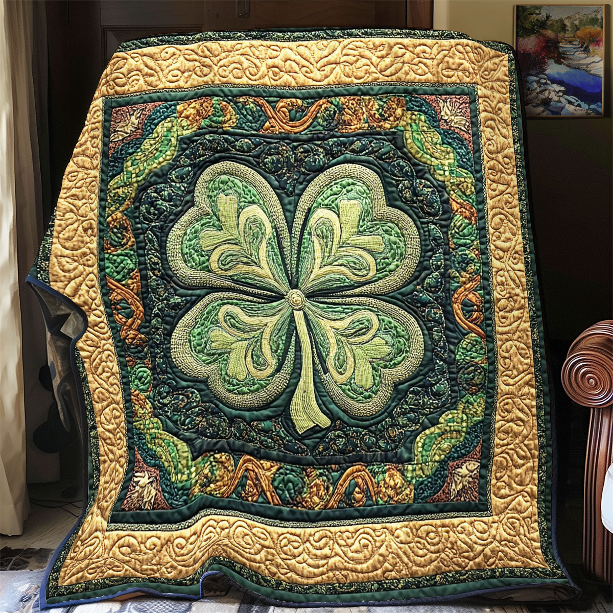 Lucky Clover WX0601025CL Quilt