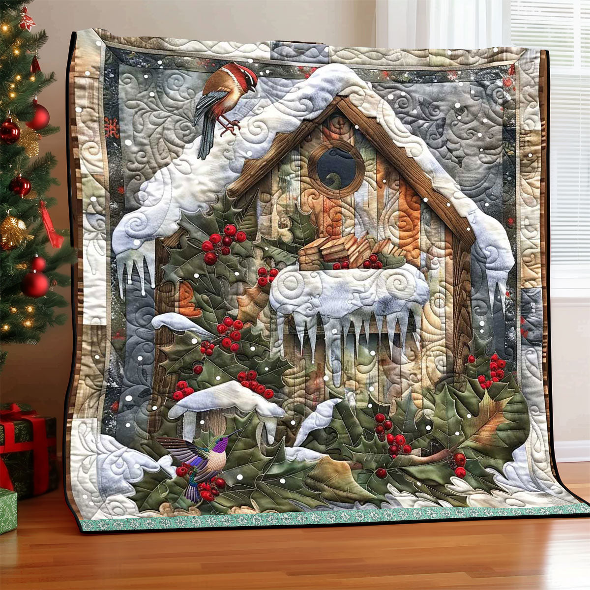 Cardinal Winter Nest WP3010008CL Quilt