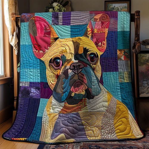 Artful French Bulldog WN1510005CL Quilt