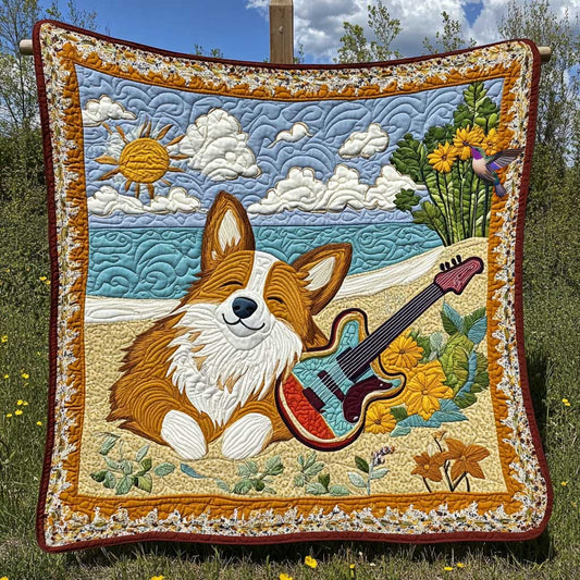 Corgi Surf And Strum WN0410014CL Quilt
