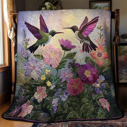 Mystic Hummingbird Garden WN0111007CL Quilt