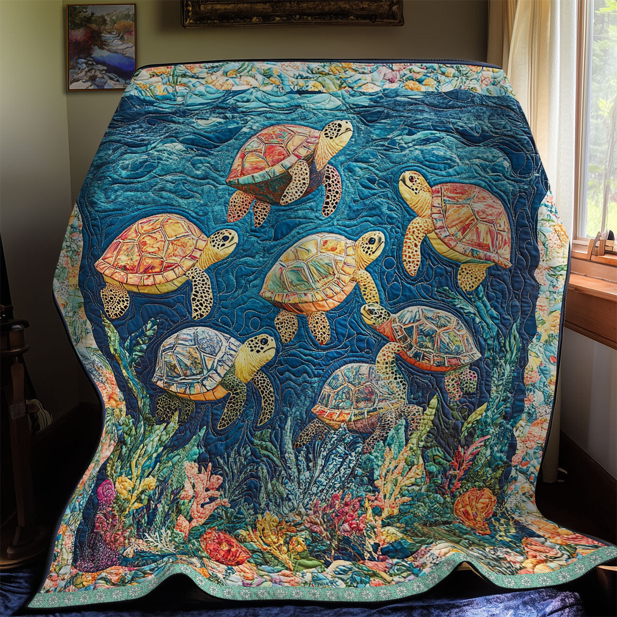 Turtle WX0212049CL Quilt