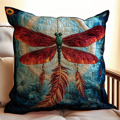 Dragonfly Dreamcatcher WY0412077CL Quilt Pillow Case