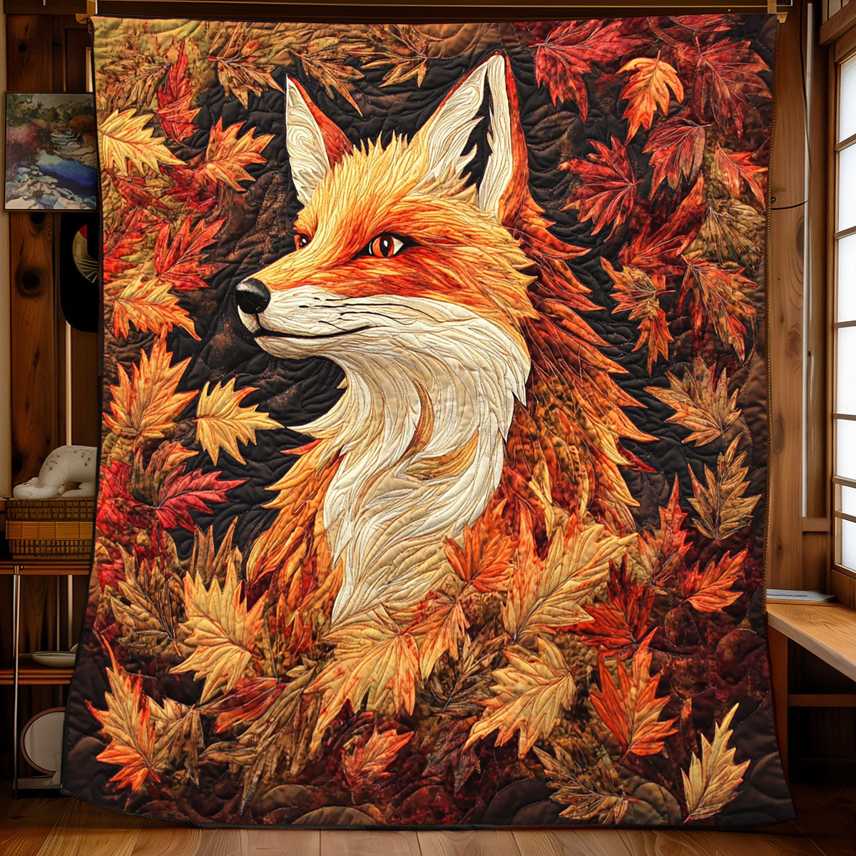 Autumn Fox XB2802022CL Quilt
