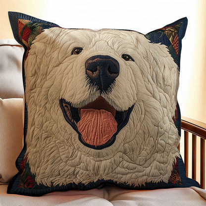 Funny Samoyed WX2312109CL Quilt Pillow Case