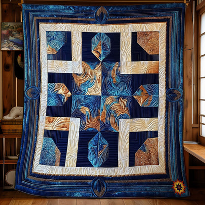 Navy Blue WY2712047CL Quilt