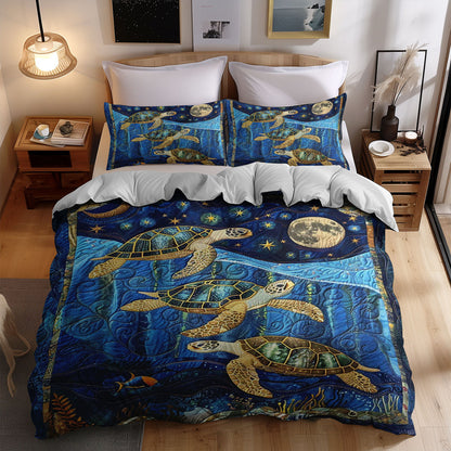 Sea Turtle WJ1309036CL Duvet Cover Set