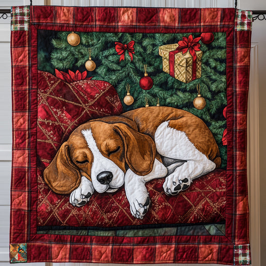 Sleeping Beagle WU0811003CL Quilt