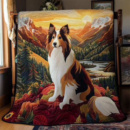 Border Collie WY0312040CL Quilt