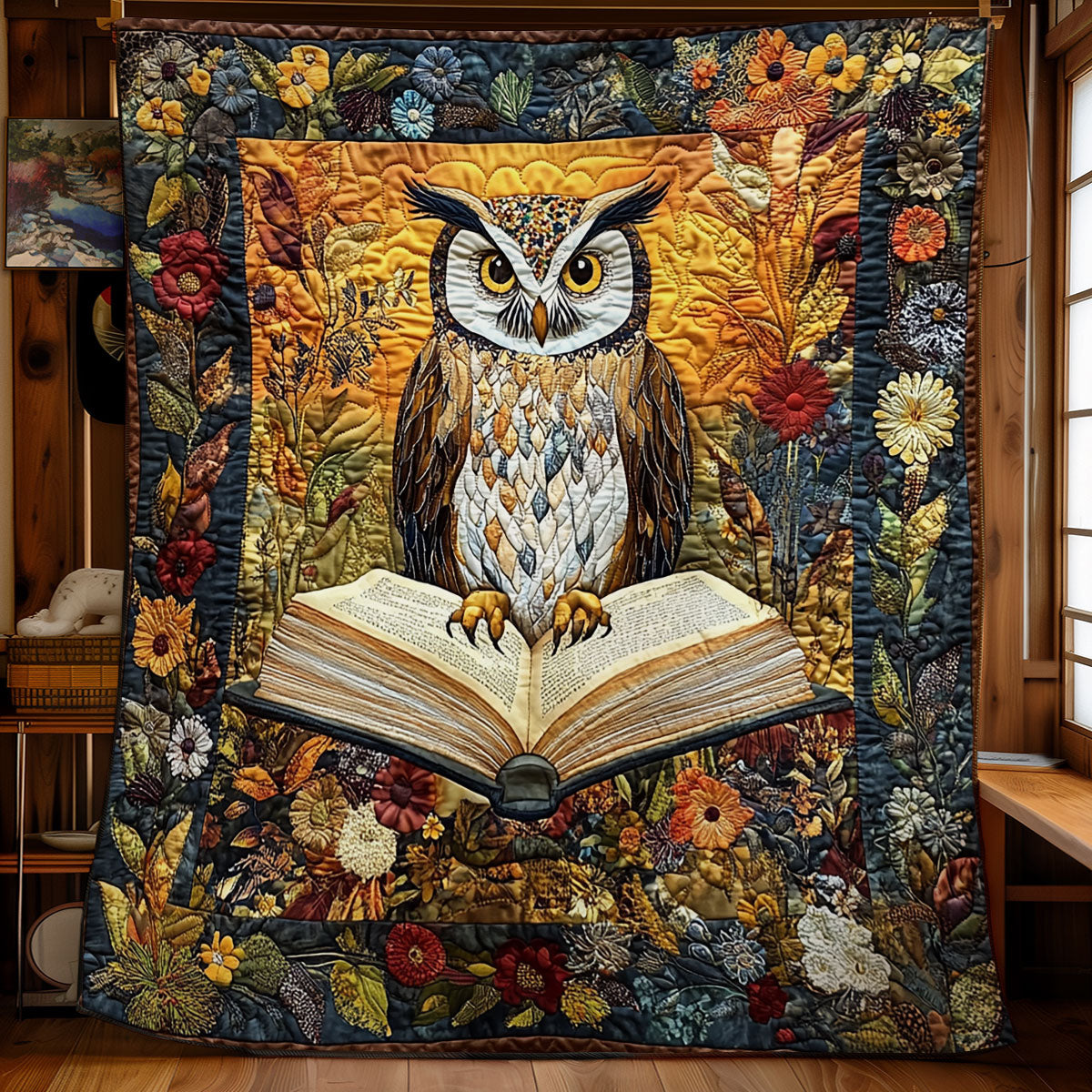 Owl Knowledge WX0601039CL Quilt