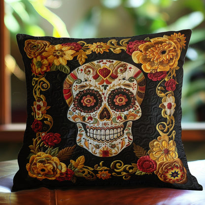 Golden Skull WN2110154CL Quilt Pillow Case