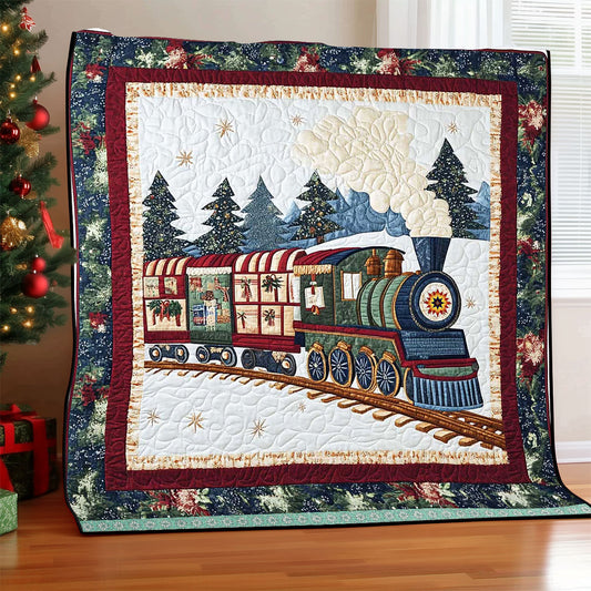 Christmas Gift Train WP0711011CL Quilt